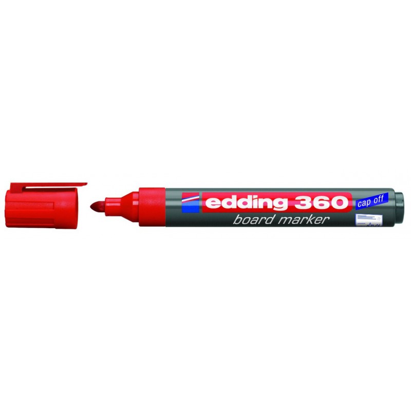 Marqueur pour tableau blanc Edding 360 / Rouge