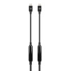 Câble USB 3.2  Type-C Vers USB 3.2  Type-C Manhattan 3M / 10 Gbit/s / 60 W