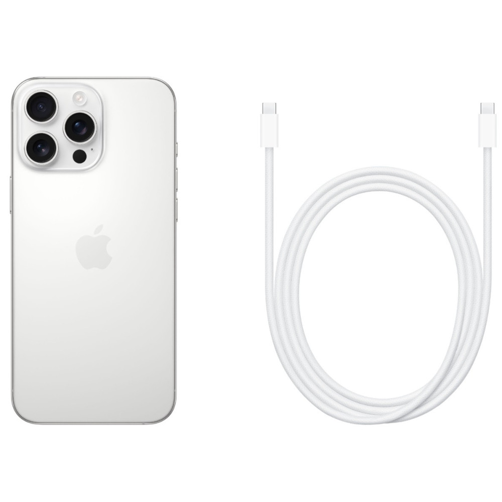 Apple iPhone 16 Pro Max 5G / 256 Go / Blanc Titanium