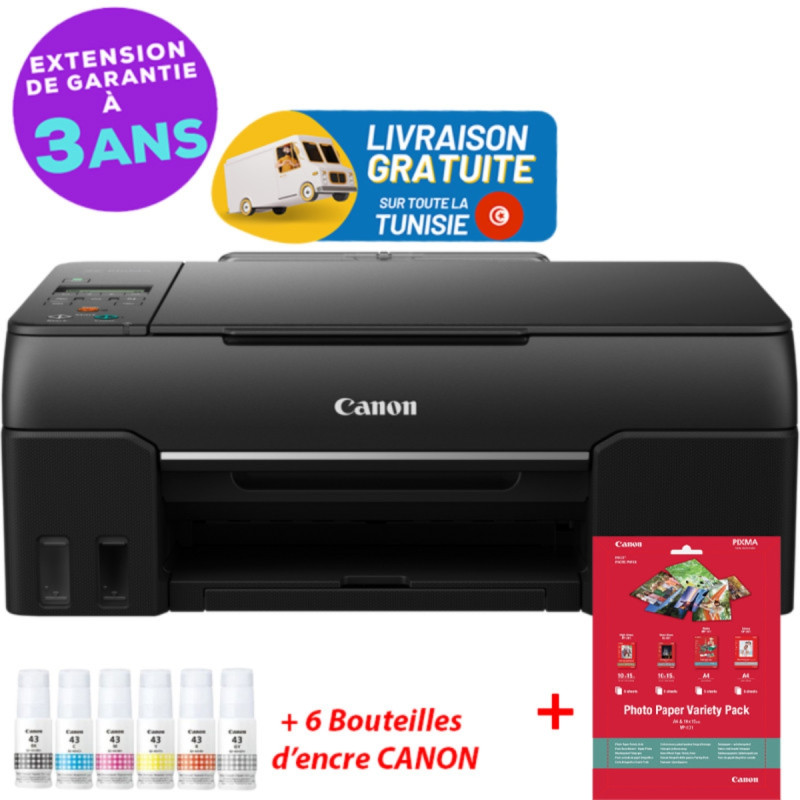 Imprimante à réservoir intégré A4 Canon Pixma G640