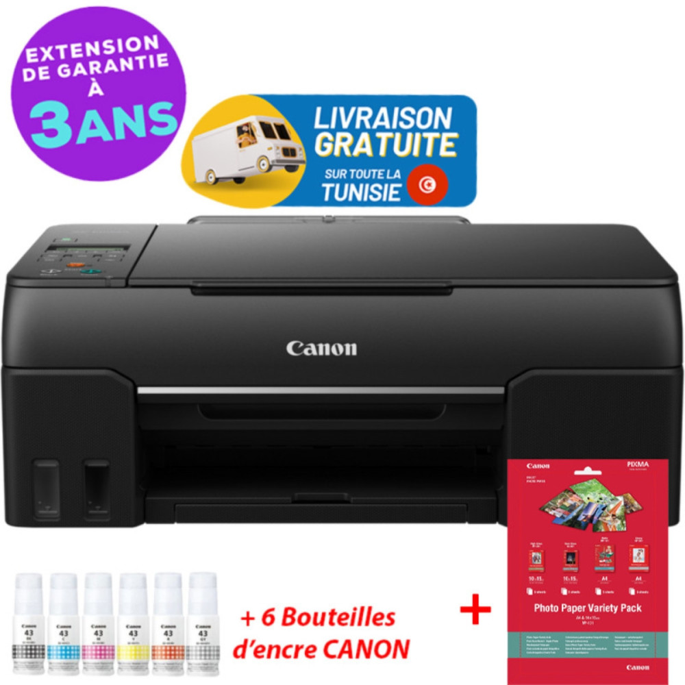 Imprimante à réservoir intégré A4 Canon Pixma G640