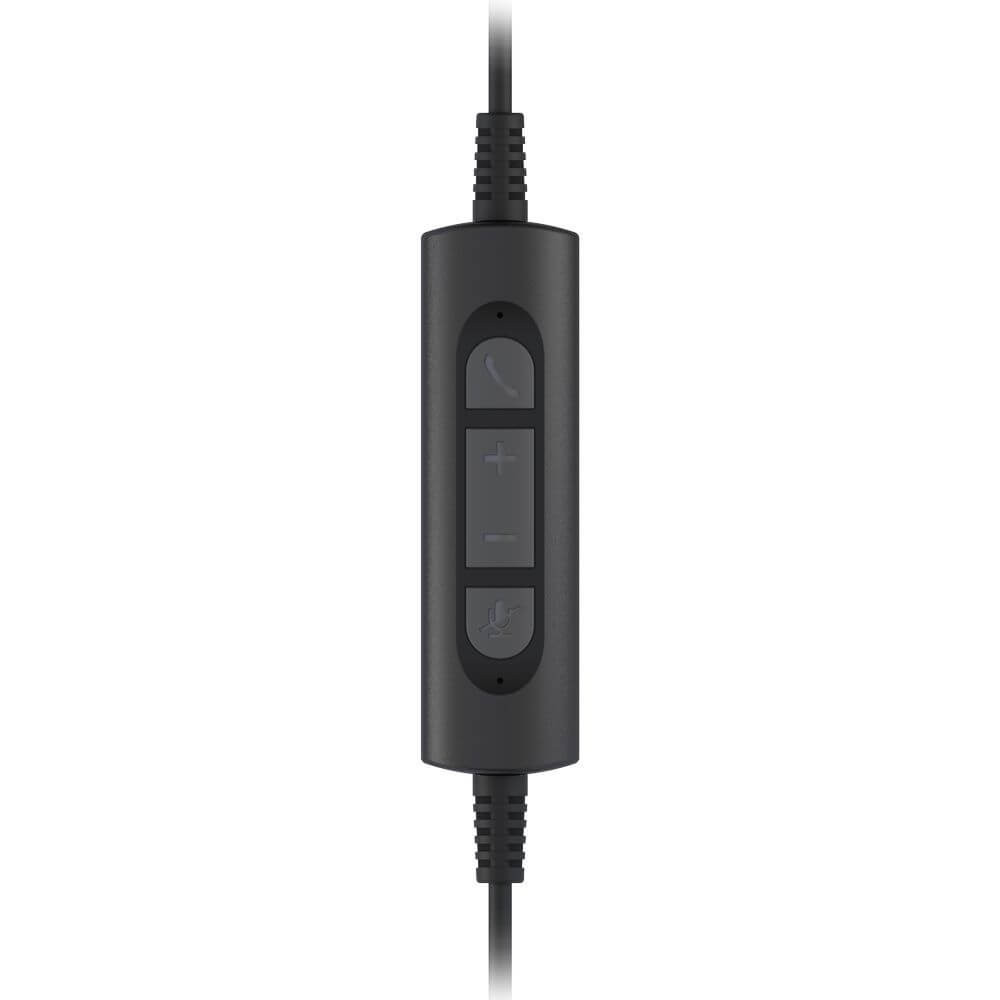 Micro-Casque Filaire AXTEL ONE DUO / USB / Noir