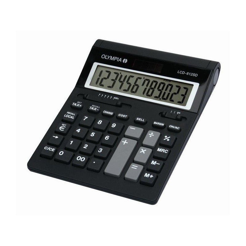 Calculatrice Olympia LCD 612 SD / 12 Chiffres