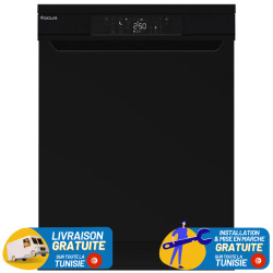 Lave vaisselle FOCUS 15 Couverts Noir - SOFT.1015