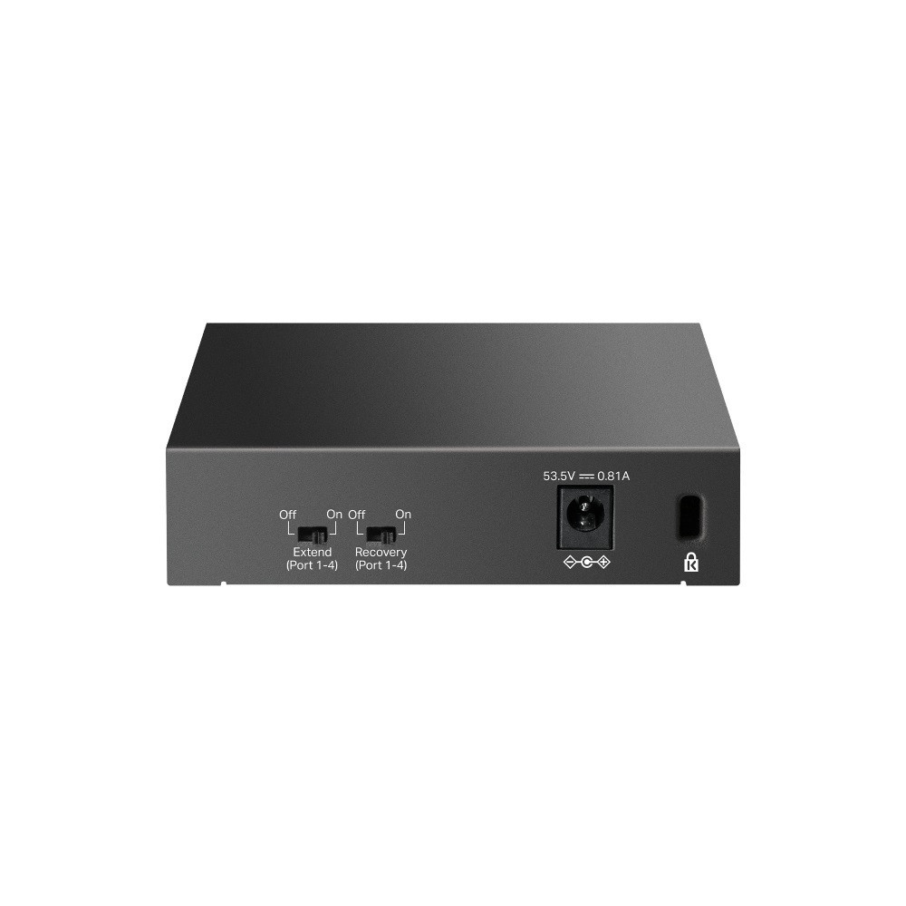 Switch de bureau TP-Link 5 ports 10/100 Mbps avec PoE 4 ports