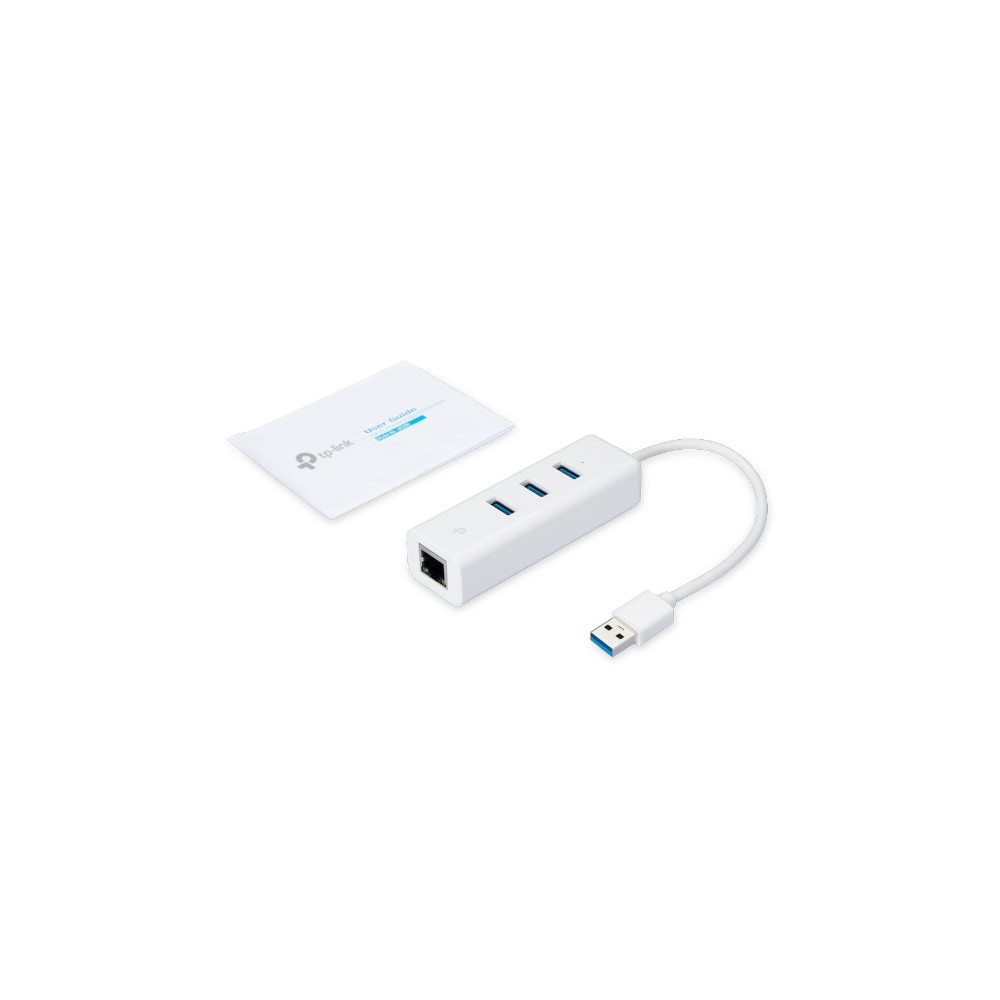 Adaptateur USB 3.0 TP-Link Vers Ethernet Gigabit + 3 ports USB