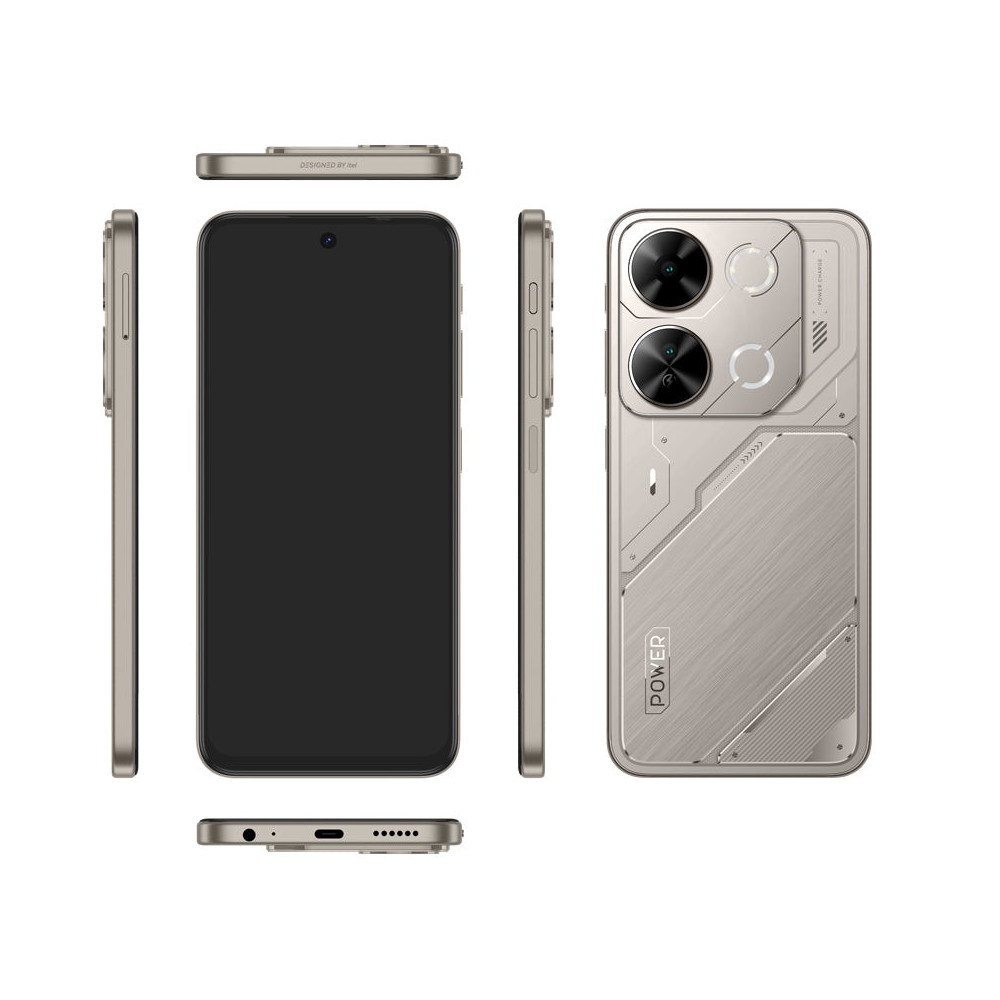 SMARTPHONE ITEL P65 / 12Go / 256 Go / Gris