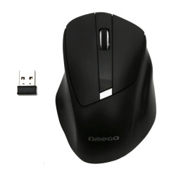 SOURIS OMEGA SANS FIL 1600DPI NOIR