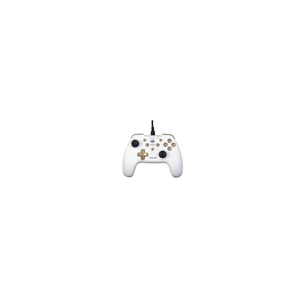 Manette Filaire Konix Unik-Nintendo / Switch OLED / Compatibilité PC / Blanc