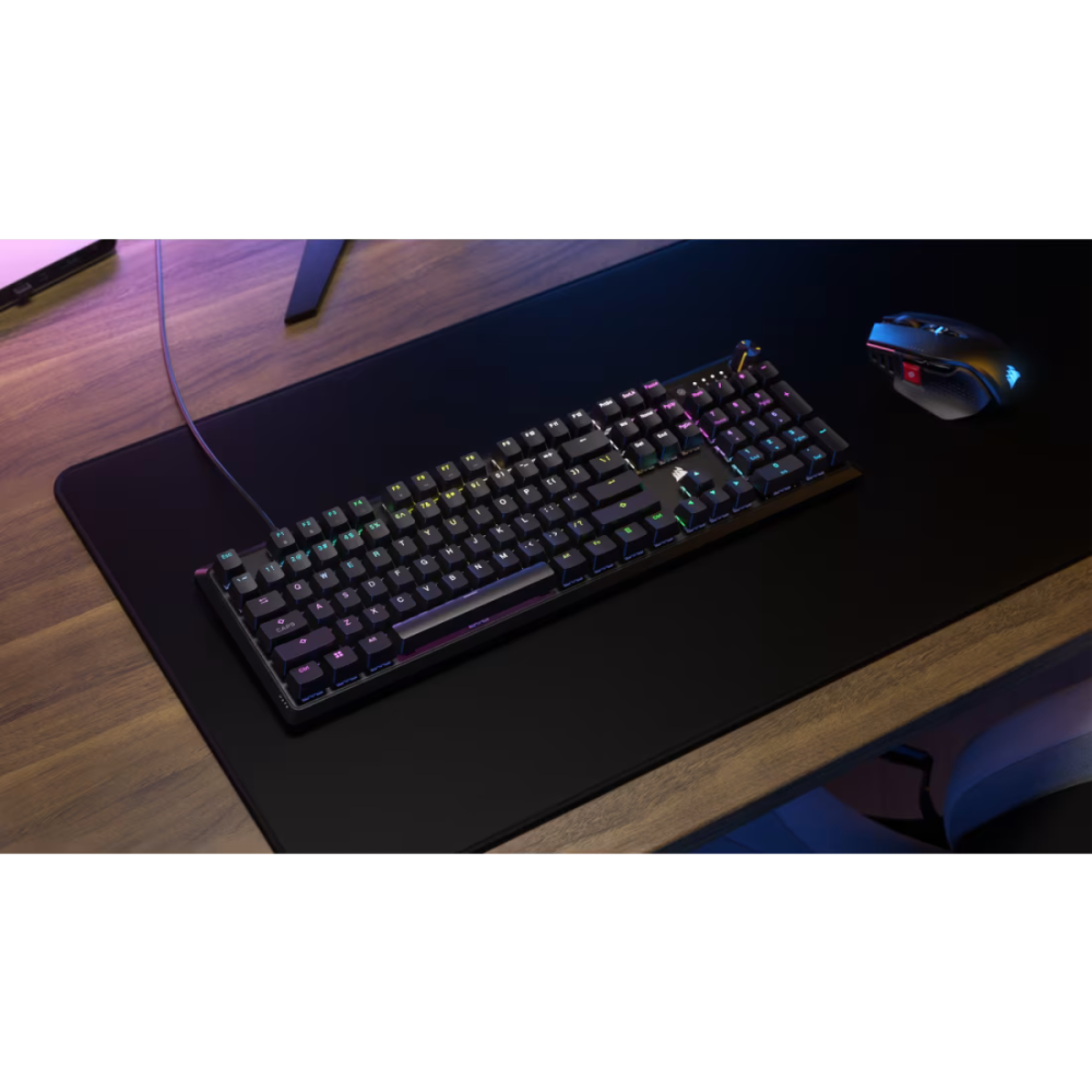 Clavier Gaming Filaire mécanique AZERTY CORSAIR K70 CORE / RGB / USB / Noir