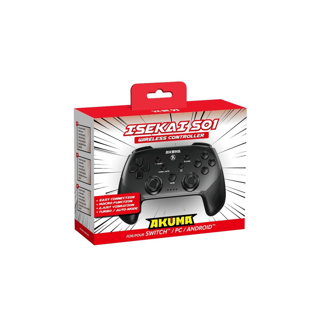 Manette Gaming Sans Fil Akuma ISEKAI S01 / Switch / PC