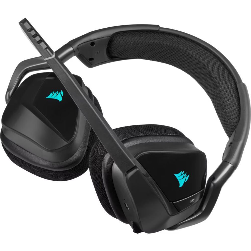 Casque Gaming Sans Fil CORSAIR VOID RGB ELITE Dolby 7.1 / RGB / Noir
