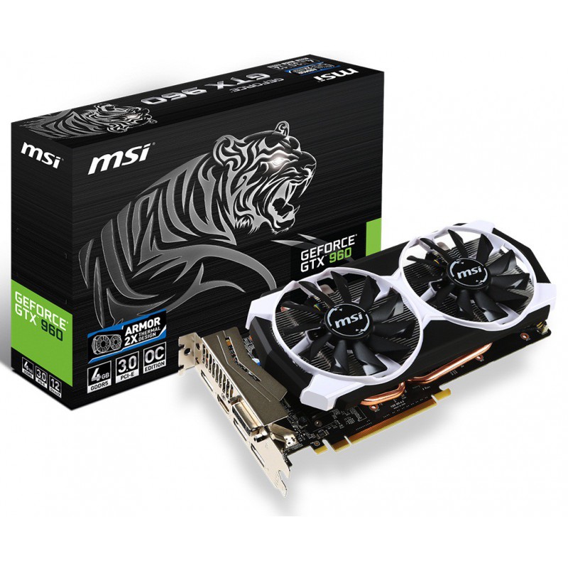 Carte graphique MSI GeForce GTX 960 Gaming 4G