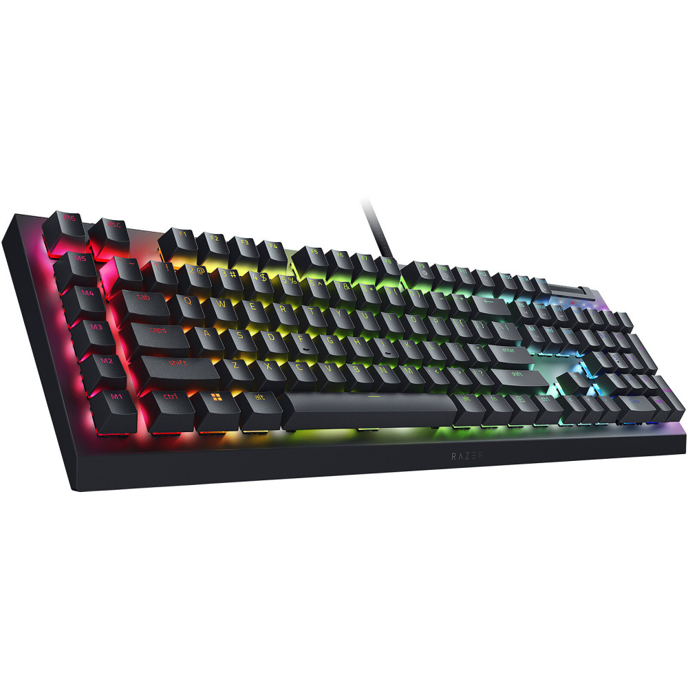 Clavier Gaming Filaire Mécanique Razer BlackWidow V4 X / RGB / USB / Switch vert / Noir