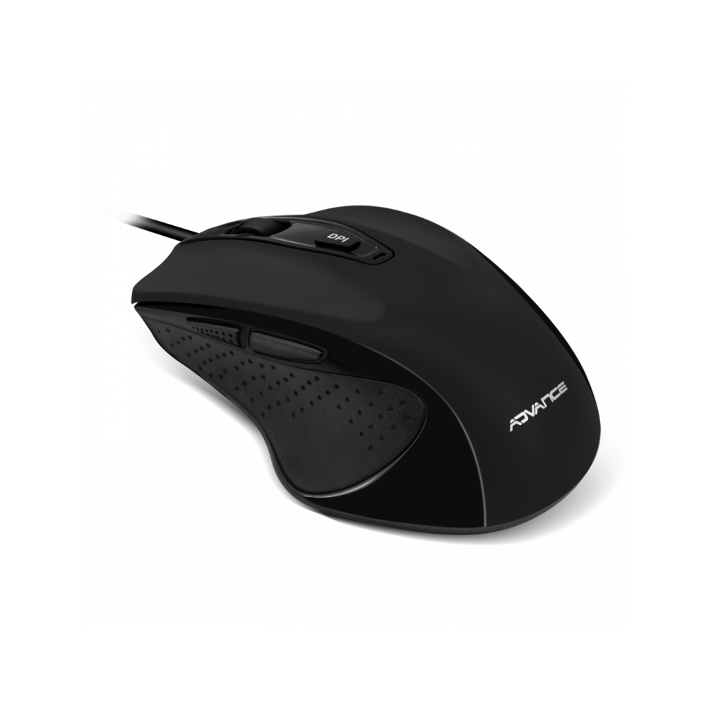 Souris Optique Filaire Advance 6D - Noir