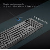CLAVIER ADVANCE R-TYPE SANS FIL RGB RECHARGEABLE NOIR