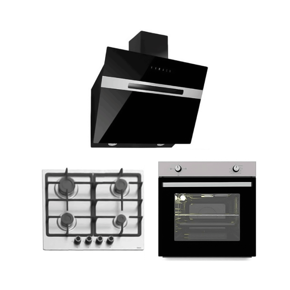 Pack Encastrable MONTBLANC FOUR 8 FONCTIONS + PLAQUE FONTE + HOTTE DECO