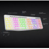 CLAVIER ADVANCE R-TYPE SANS FIL RGB RECHARGEABLE Blanc