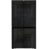 Réfrigérateur Side By Side Hyundai Inverter 617L NoFrost verre Noir Foncé