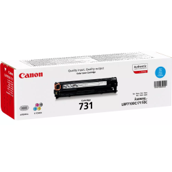 Toner Original Canon 731C / 1500 Pages / Cyan