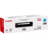 Toner Original Canon 731C / 1500 Pages / Cyan
