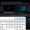 PACK CLAVIER SOG R-TYPE CLA+SOURIS SANS FIL RGB RECHARGEABLE / BLANC