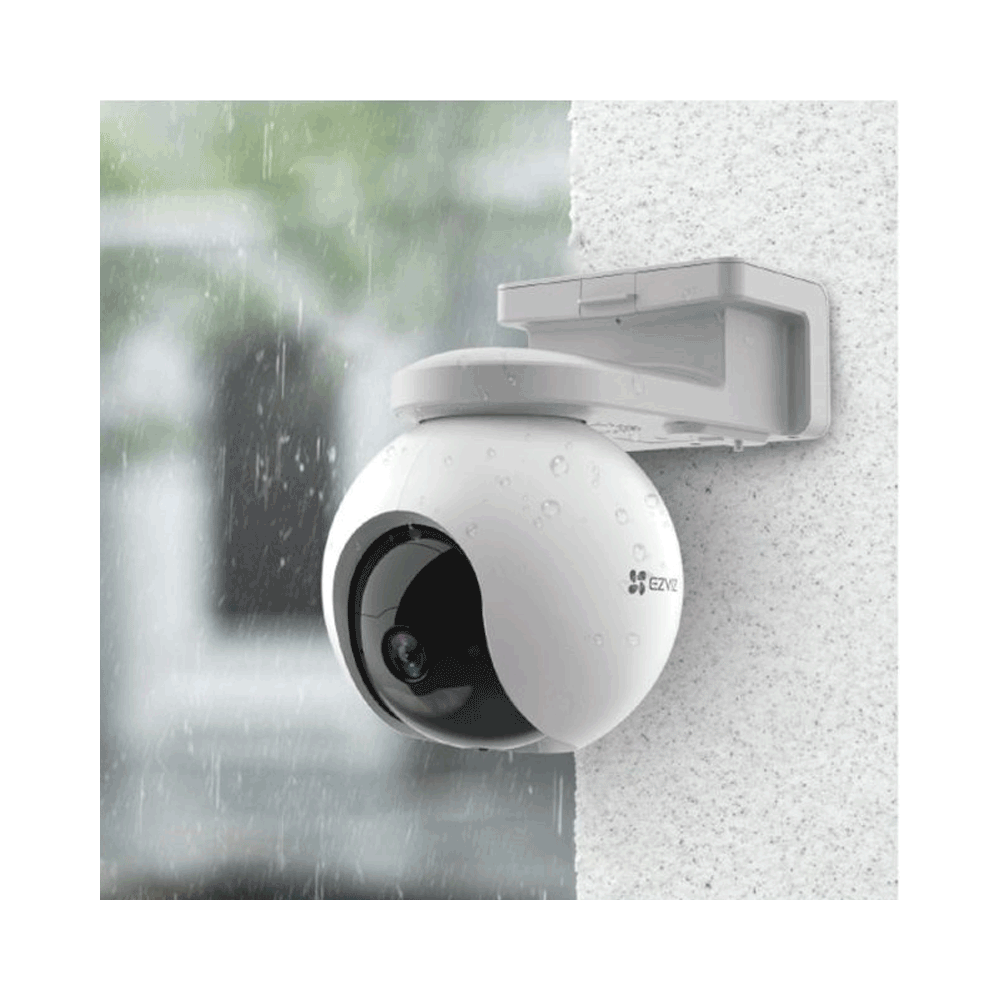 Caméra de Surveillance Externe EZVIZ HB8 2K+ 4MP Smart Motorisé Sur Batterie