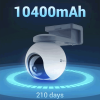Caméra de Surveillance Externe EZVIZ HB8 2K+ 4MP Smart Motorisé Sur Batterie