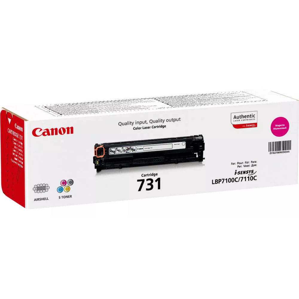 Toner Original Canon 731M / 1500 Pages / Magenta