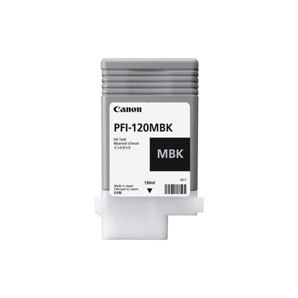 Cartouche d'encre Original CANON PFI-120MBK / Noir Mat
