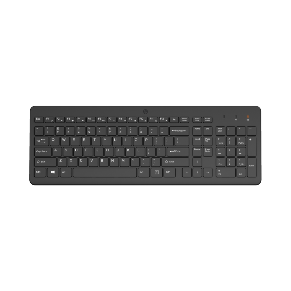 Clavier Sans Fil HP 220 / AZERTY Français / Noir
