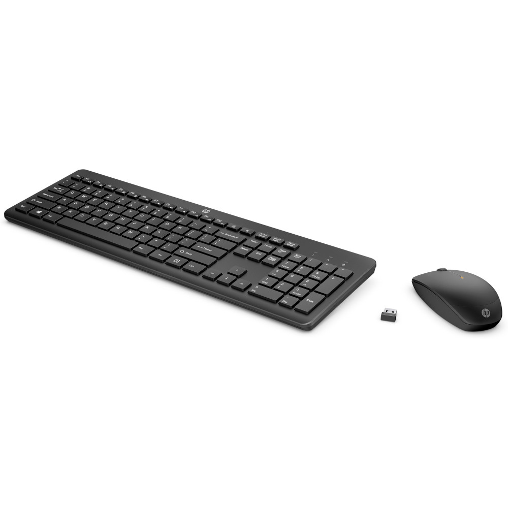 Ensemble Clavier et Souris Sans Fil HP 230 AZERTY ARABE
