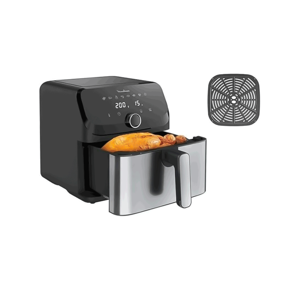Friteuse Sans Huile MOULINEX 7.5L - Noir&Silver