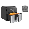 AIRFRYER MOULINEX 7.5L - Noir&Silver