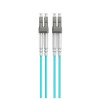 Câble à Fibre Optique multimode GEMBIRD duplex OM4 50/125 LC/LC / 2 métres / Bleu