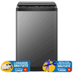 Lave linge Top HISENSE WTJA1402T 14kg - Silver