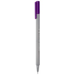 10 STYLOS FEUTRE STAEDTLER TRIPLUS ULTRA FINE / 0.3MM / VIOLET