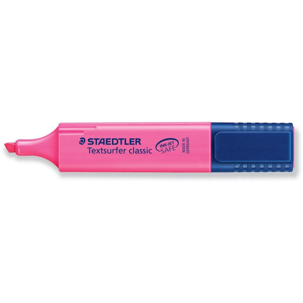 10 SURLIGNEURS STAEDTLER TEXTSURFER CLASSIC / ROSE