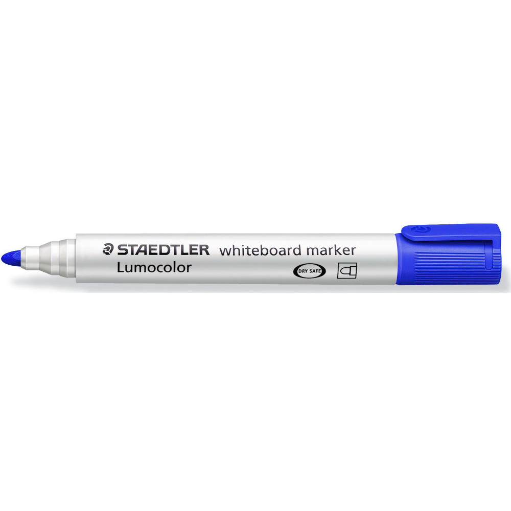 10 MARQUEUR POUR TABLEAU BLANC LUMOCOLOR STAEDTLER OGIVE / 2MM / BLEU