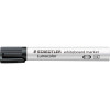 10 MARQUEUR POUR TABLEAU BLANC LUMOCOLOR STAEDTLER OGIVE / 2MM / NOIR