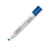 10 MARQUEUR POUR TABLEAU BLANC LUMOCOLOR STAEDTLER BISEAUTE/2MM-5MM/BLEU