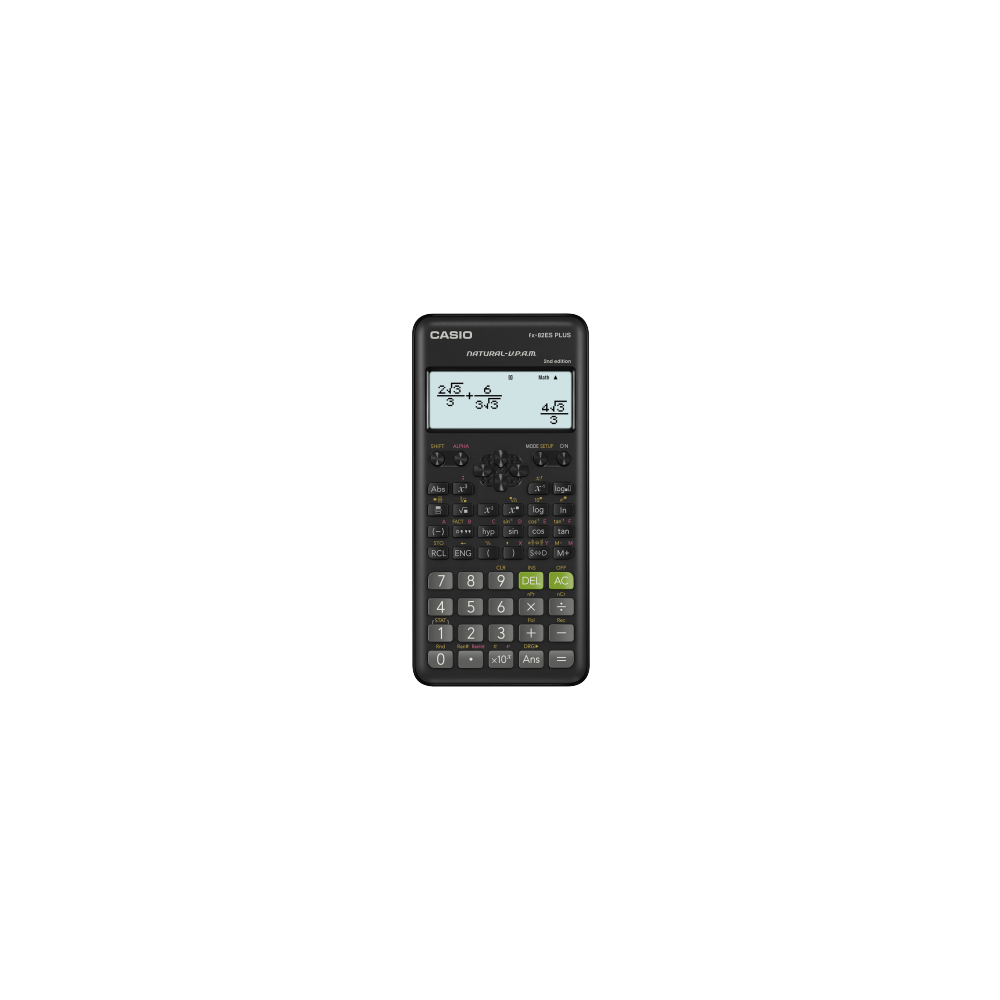 CALCULATRICE SCIENTIFIQUE CASIO 252 FONCTION NOIR