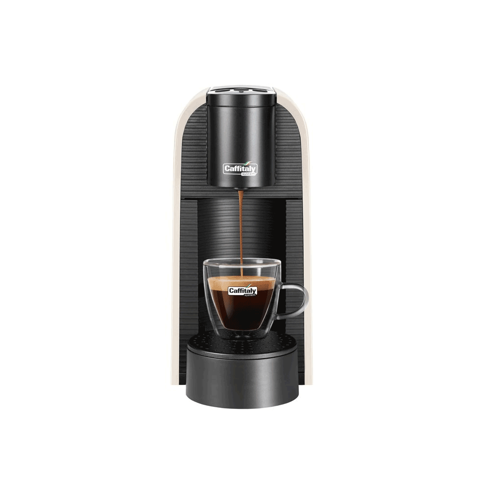 Machine à Café CAFFITALY VOLTA S36 1450W WHITE + Paquet De 10 Capsules CAFFITALY