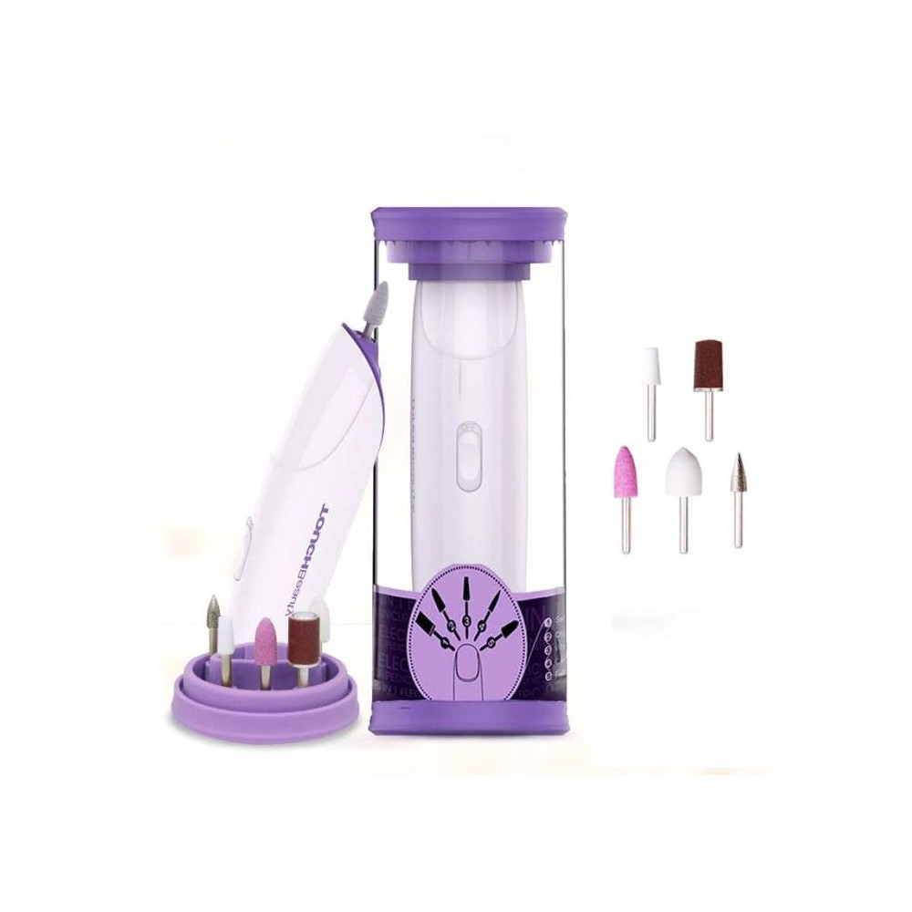 Ensemble De Manucure Pédicure Électrique 5EN1 TOUCHBEAUTY TB-1333 / Violet