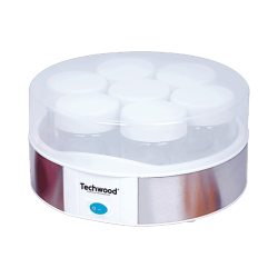 Yaourtière 7 Pots TECHWOOD TYA-7001 15W - Inox