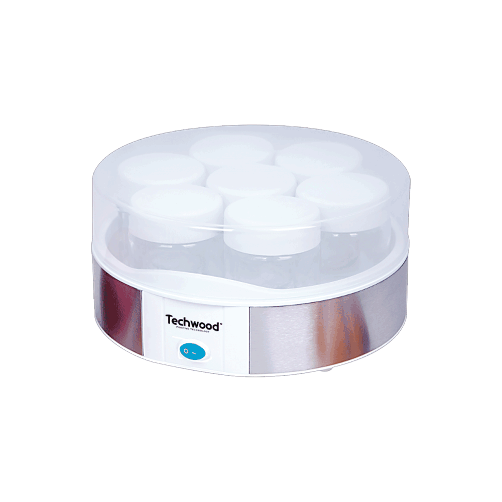Yaourtière 7 Pots TECHWOOD TYA-7001 15W - Inox