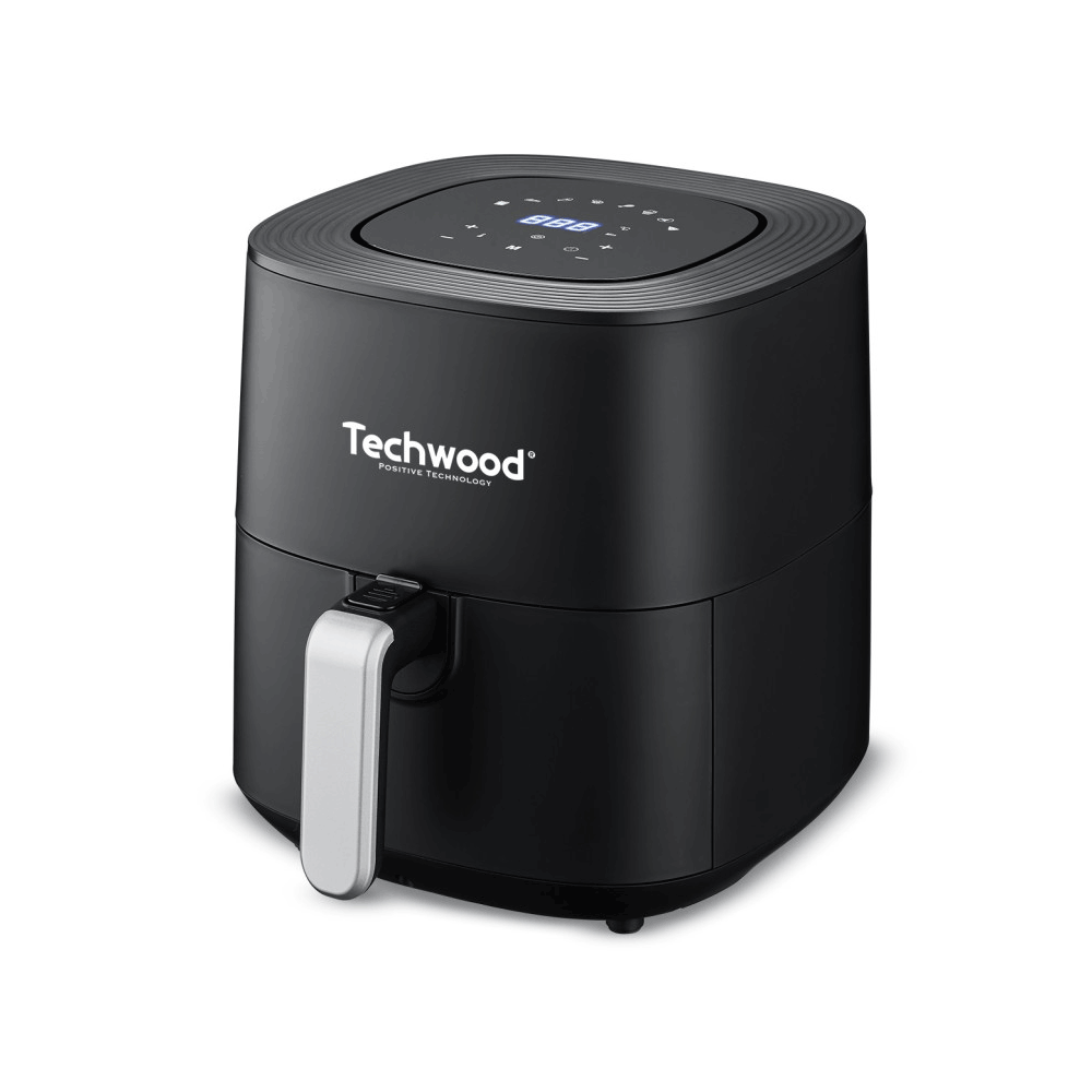 AIRFRYER DUO TECHWOOD 5.5L + PAPIER CUISSON 20 FEUILLES 42CM*38CM  GRATUIT