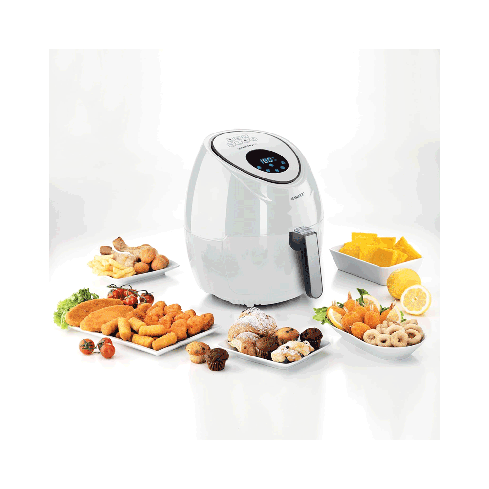 Friteuse À Air Sans Huile Kenwood 3.8 Litres Blanc - HFP30.000 WH