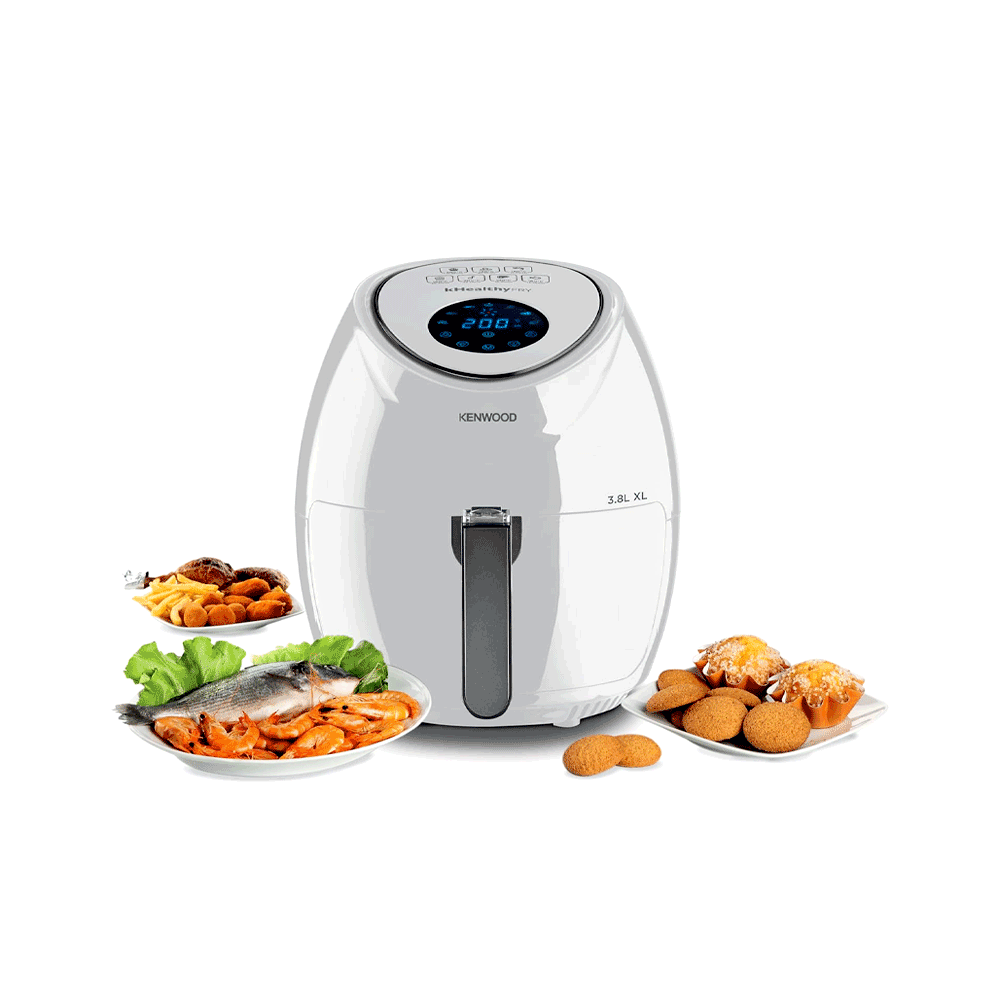 Friteuse À Air Sans Huile Kenwood 3.8 Litres Blanc - HFP30.000 WH