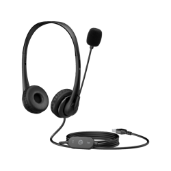 Casque stéréo USB HP G2 / Noir